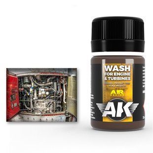 AK Wash Aircraft Engine 35ml AK2033 фото
