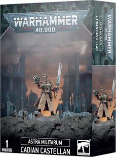 WH40k Astra Militarum Cadian Castellan 47-34 фото