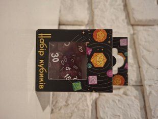 Набір кубиків Glitter Dice Set - Coral g7dglit11 фото