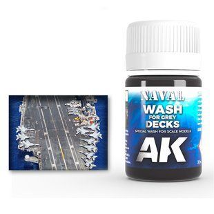 AK Naval Series Wash For Grey Decks 35 ml AK302 фото