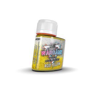 AK Wargame Enamel Liquid Pigment Acid Yellow AK1201 фото