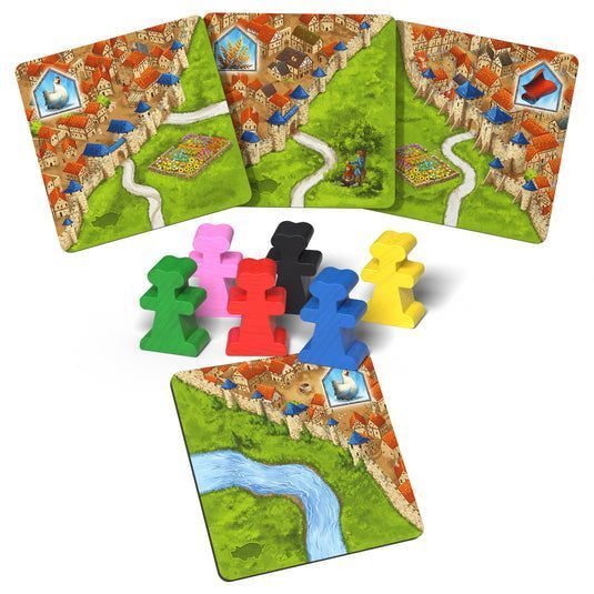 Настільна гра Carcassonne - Торговці та Будівельники (Доповнення) UA FI25067 фото