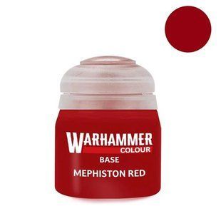 Warhammer Colour Base Mephiston Red 21-03 фото