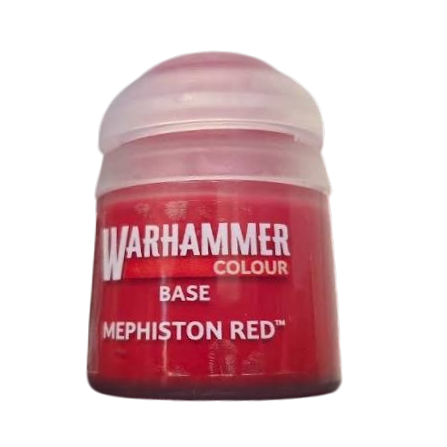 Warhammer Colour Base Mephiston Red 21-03 фото