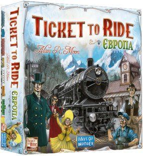 Настільна гра Ticket to Ride: Європа UA 31029 фото