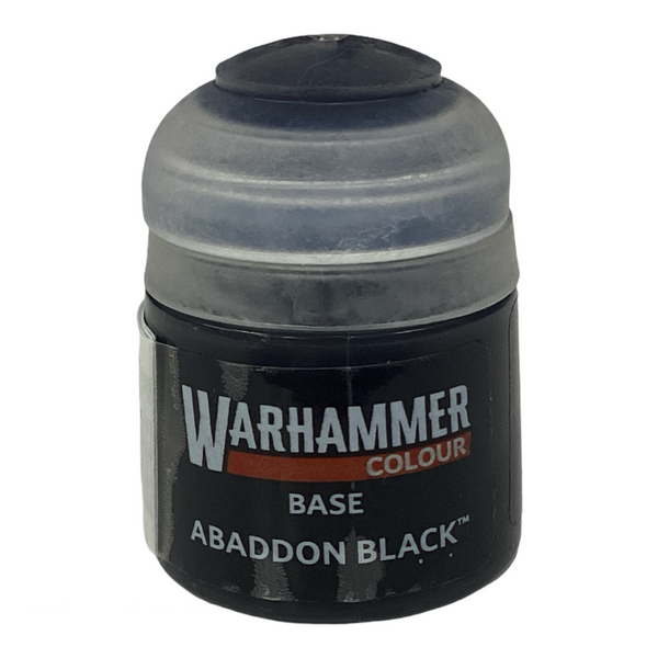 Warhammer Colour Base Abaddon Black 21-25 фото