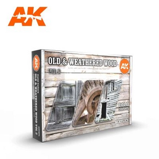 AK Набір Фарб Old & Weathered Wood VOL 2 AK11674 фото