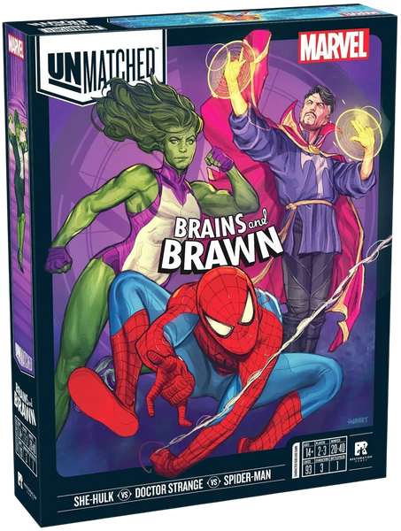 Настільна гра Unmatched Marvel: Brains and Brawn ENG GKCH299MAR фото
