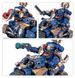 WH40k Space Marines Captain on Bike 48-113 фото 4