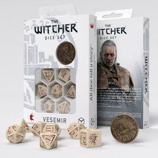 Набір кубиків The Witcher Dice Set Vesemir - The Old Wolf SWVE01 фото