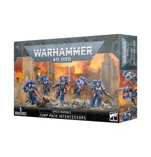 WH40k Space Marines Assault Intercessors with Jump Packs 48-13 фото