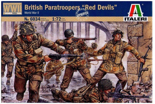 Italeri British Paratroopers "Red Devils" 6034 фото