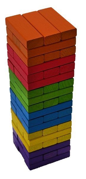 Настільна гра Вежа (Colored Tower) UA 900781 фото