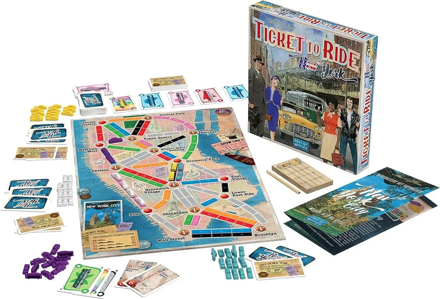 Настільна гра Ticket To Ride: New York ENG DOW720060 фото