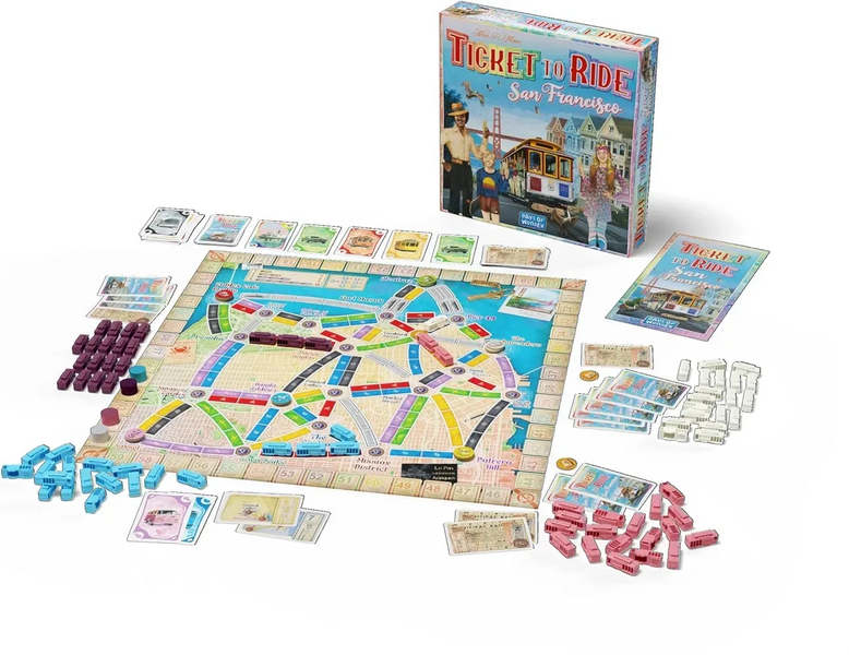 Настільна гра Ticket To Ride: San Francisco ENG DOW720164 фото
