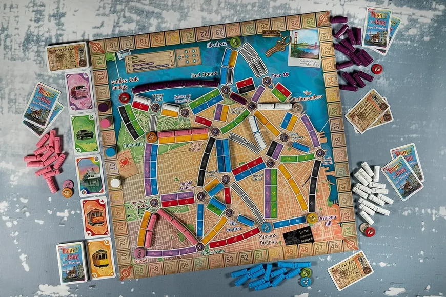 Настільна гра Ticket To Ride: San Francisco ENG DOW720164 фото