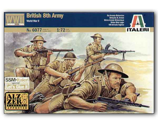 Italeri British 8th Army 6077 фото