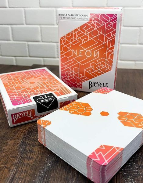 Гральні карти Bicycle Neon Orange CRD-354941 фото